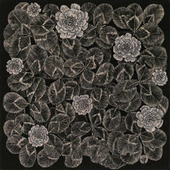 Kleeblatt One - Silbermetallic Rotklee Pflanzenblätter Botanisch, 2024