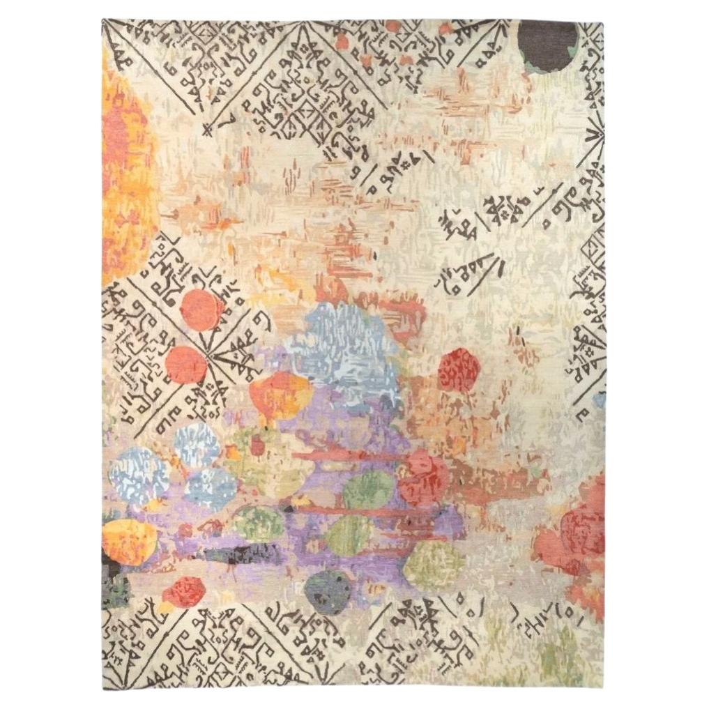 Margot Hand-Knotted Modern Rug – 9' x 12' For Sale