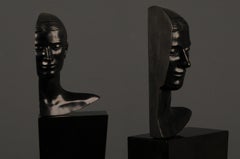 A Trois Quarts Escultura Tres Cuartos Bronce Clásico Contemporáneo