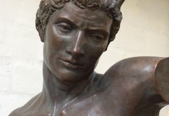 Dionysos Portret Portrait Bronze Sculpture Mythology Classical Contemporary
