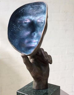 Scultura in bronzo La Notte Mitologia Classico Contemporaneo