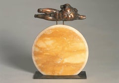 Lied van de Zon - Sculpture en bronze « Song of the Sun » - Mythologie classique contemporaine