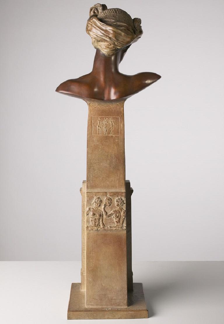 Margot Homan Profetes Enigma Bronze Sculpture Contemporary Classic