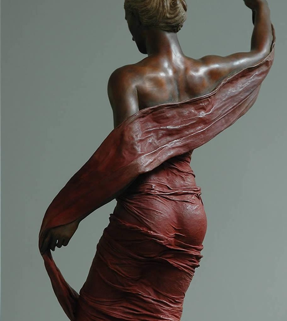 Rewind Bronze Sculpture Mythology Classic Contemporary  For Sale 1
