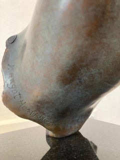 Self Confidence Bronze Sculpture Head Portrait State of Mind Classic In Stock