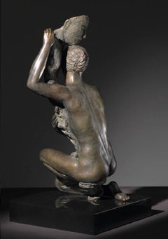 Pensée silencieuse Sculpture en bronze Mythologie Classique Contemporaine