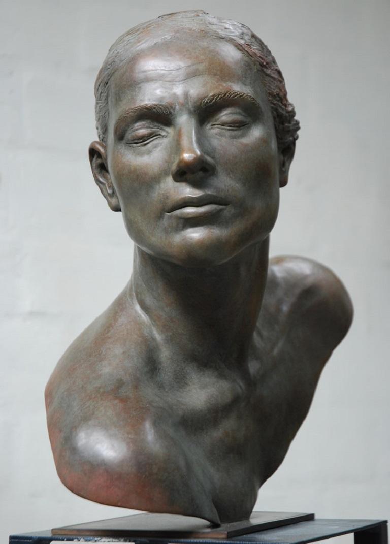 La Speranza Bronze Sculpture Classic Contemporary Mythology Head  In Stock