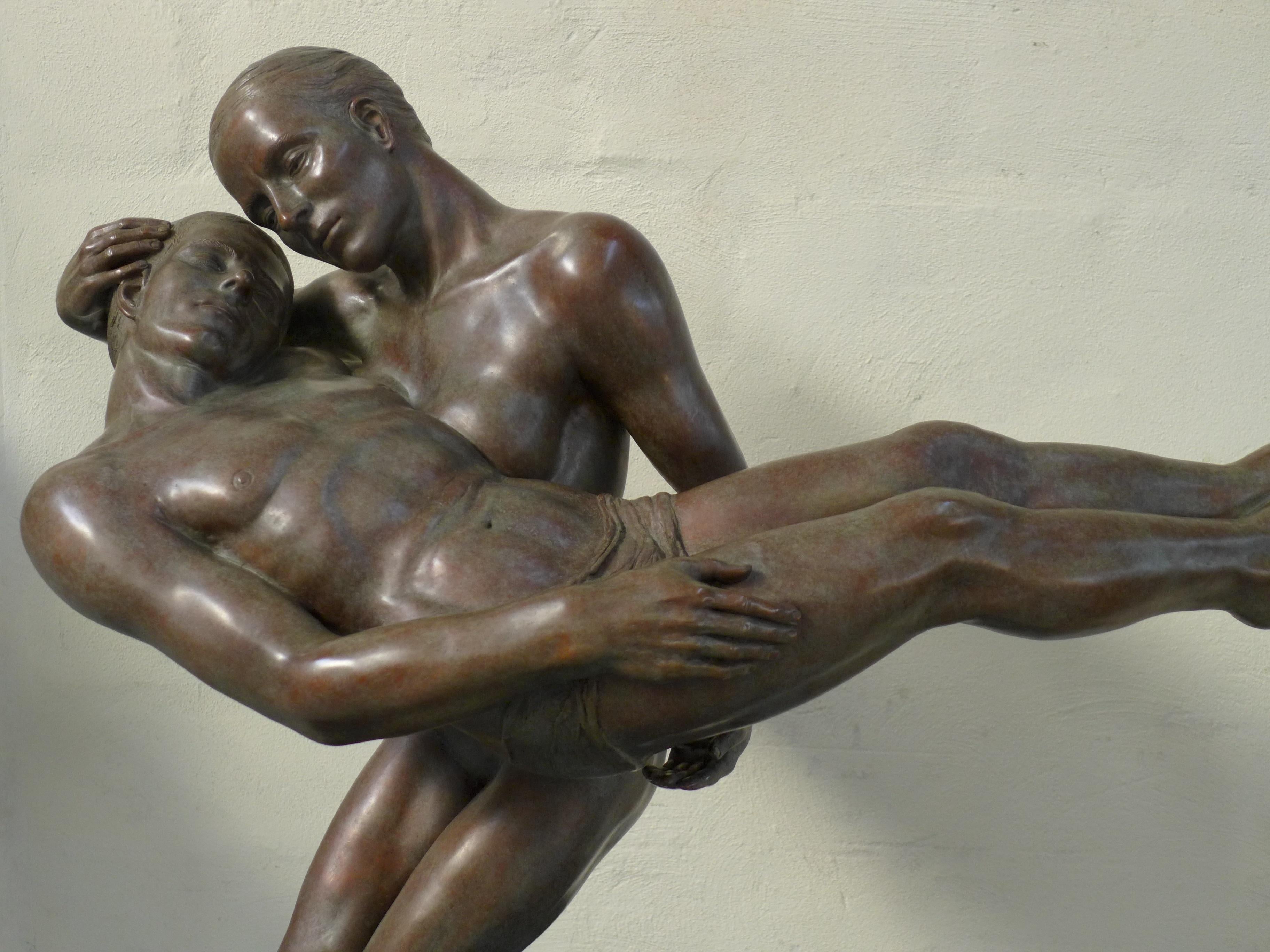 Margot Homan Figurative Sculpture - Stages of Self Bronze Sculpture Contemporary Classic 