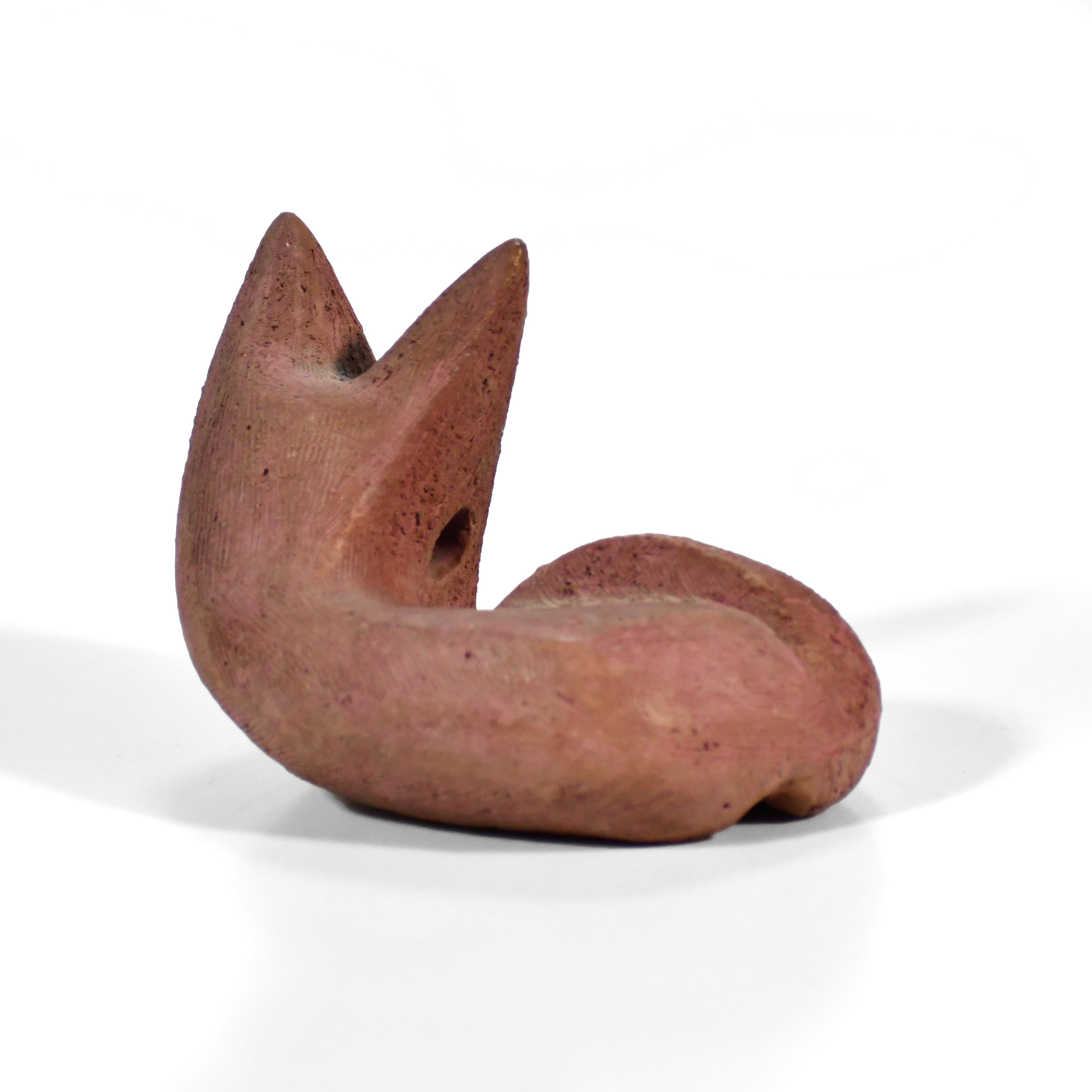 Late 20th Century Margot Kempe Abstract Fox Sculpture For Sale