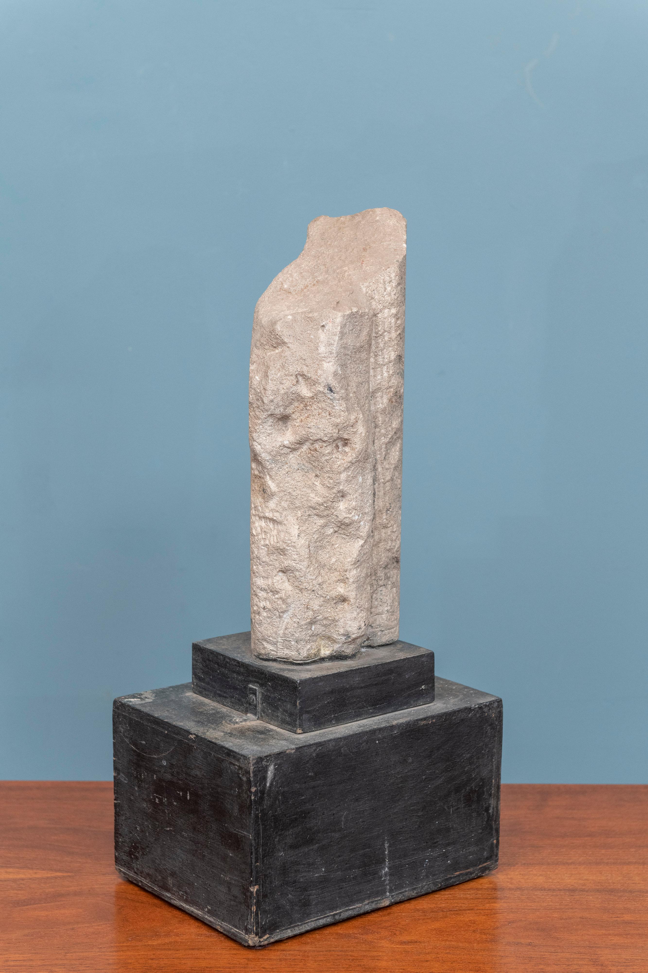 Limestone Margot Kempe Abstract Sculpture