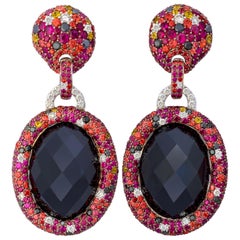 Black Diamond Earrings