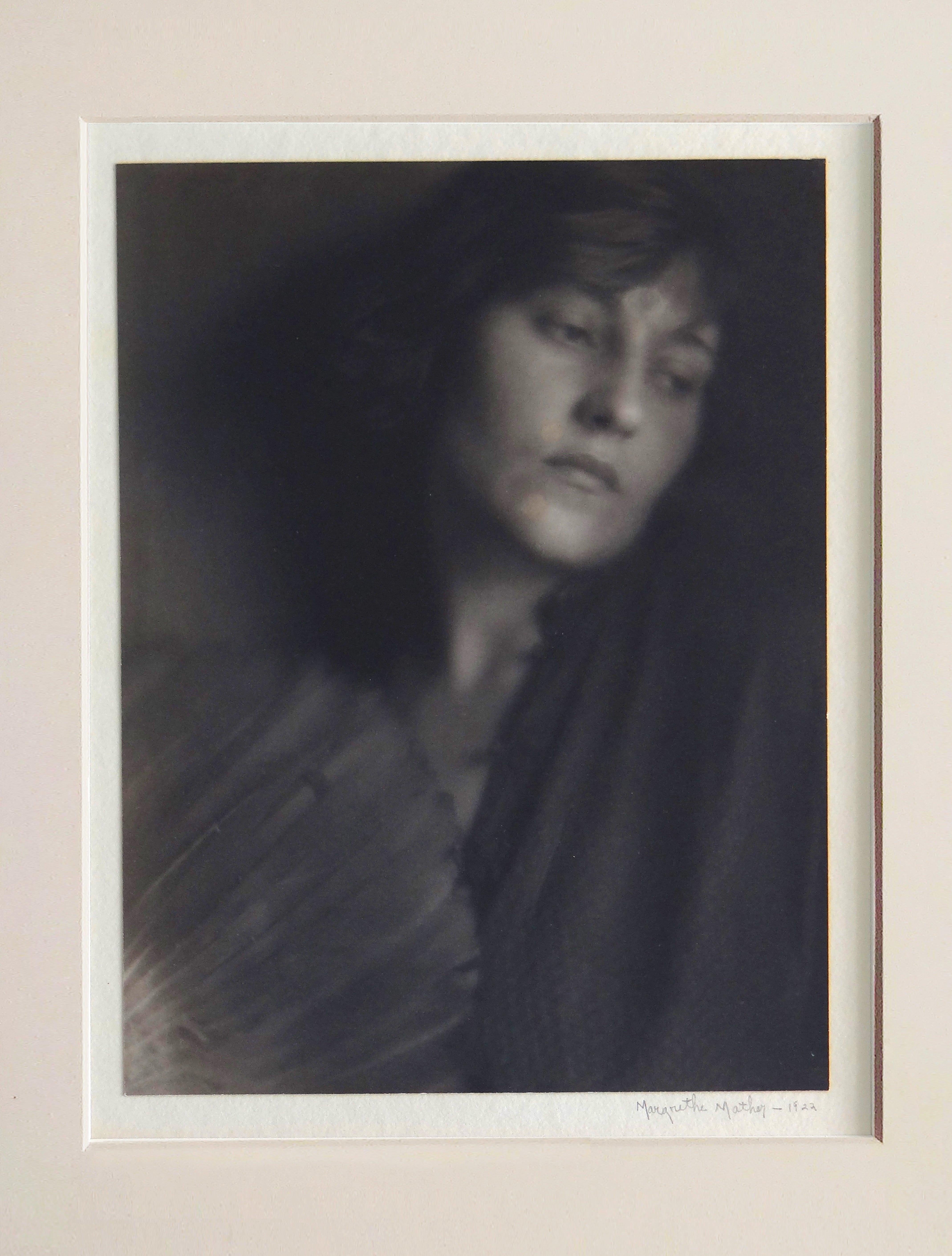 Portrait sans titre, photographie vintage de Margrethe Mather 2