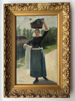 Breton washerwoman