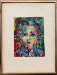 Marguerite Acarin Akarova Watercolor on Paper