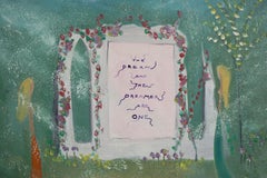 Mid Century Modern Surrealist Hawaiian Visionary Art - The Dream & the Dreamers