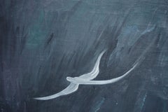 Three Angels - Mid Century Hawaiian Symbolist Figurative Painting