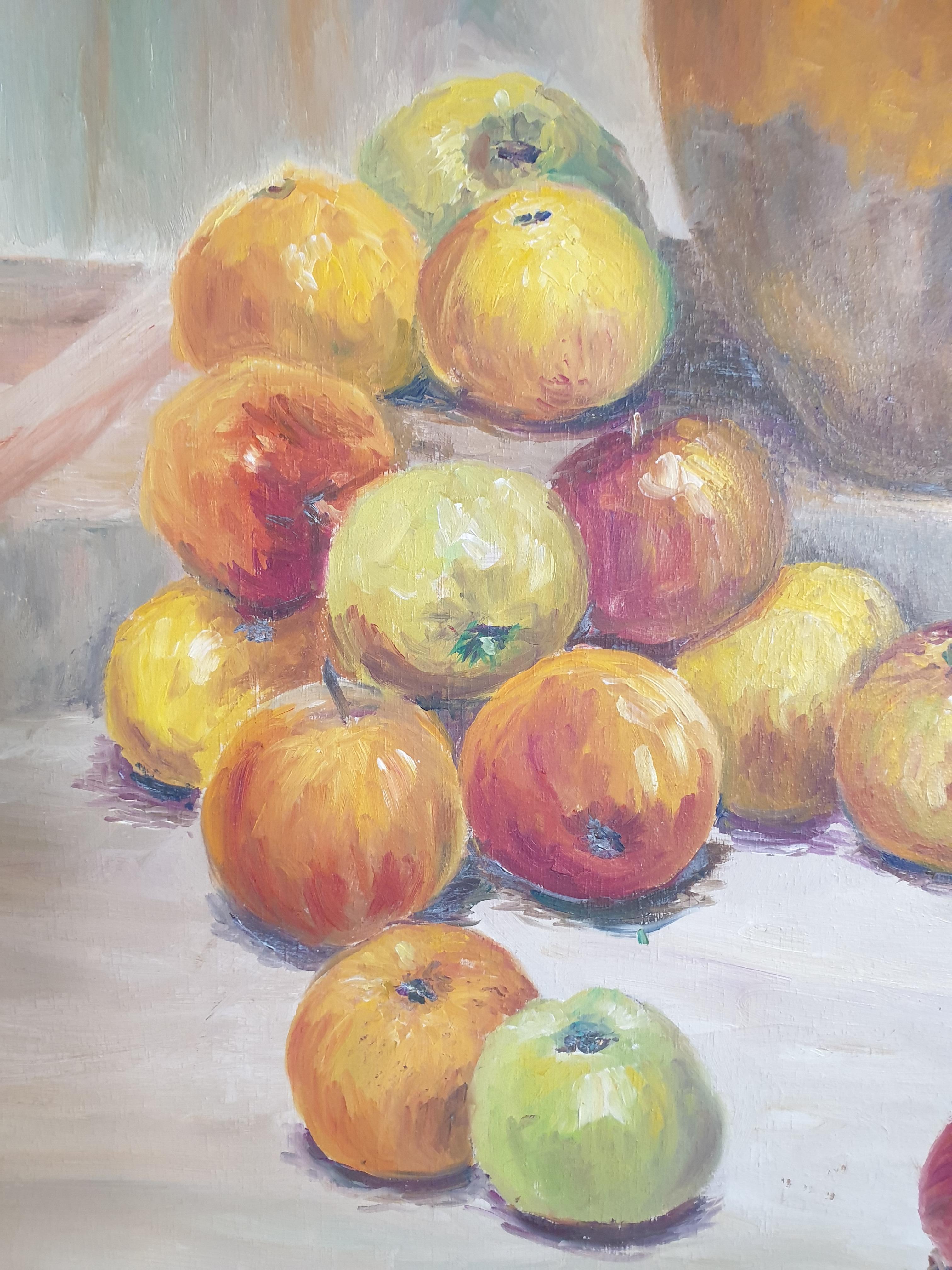 Mesa provenzal. Confiturero glaseado con miel y manzanas. 7