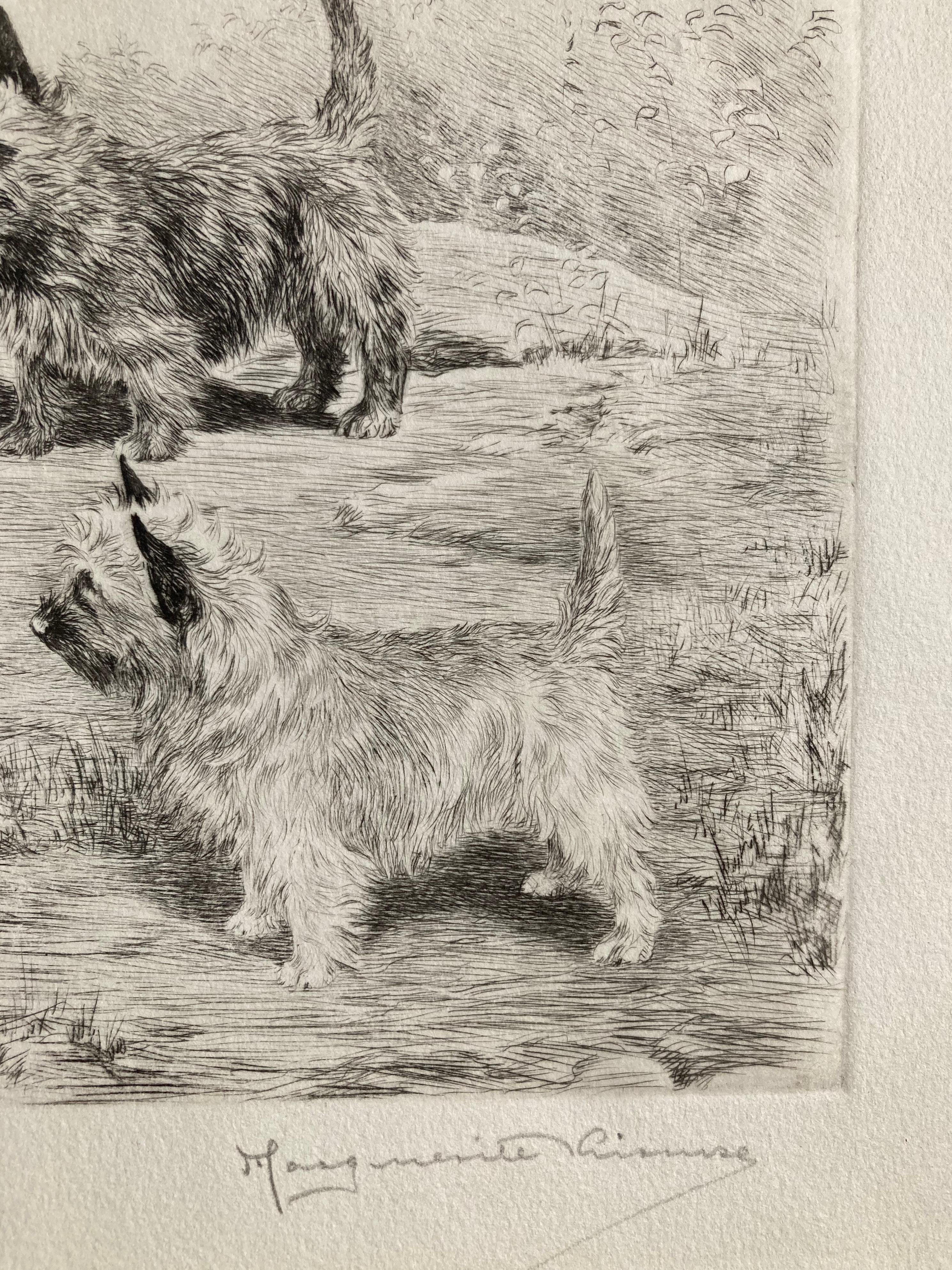 TRE SONO UNA FOLLA - Print Realismo americano di Marguerite Kirmse