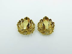 Marguerite Stix Gold Octopus Earrings