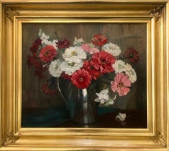 Still Life with Zinnias
