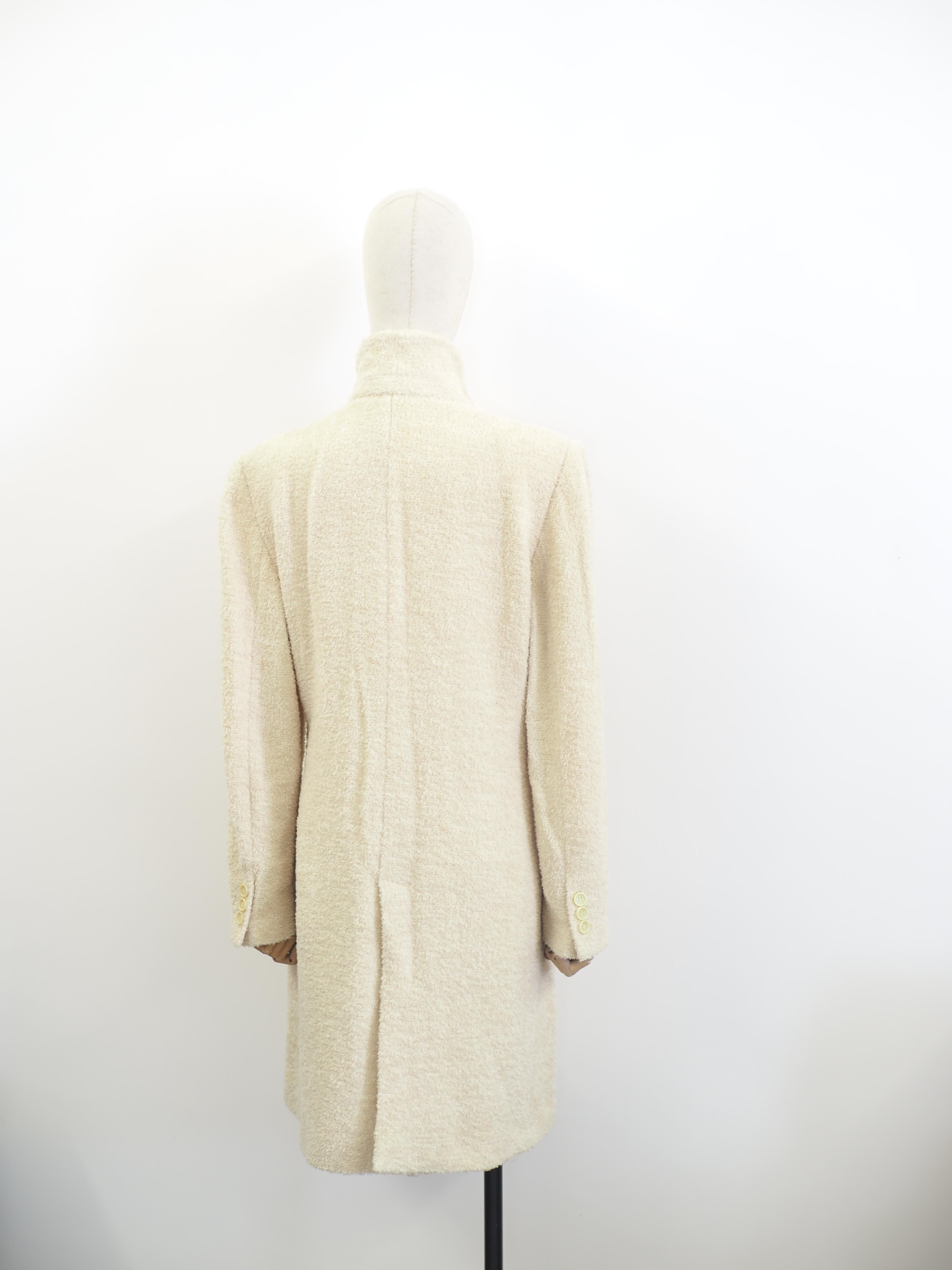 Mari Beige cream coat For Sale 6