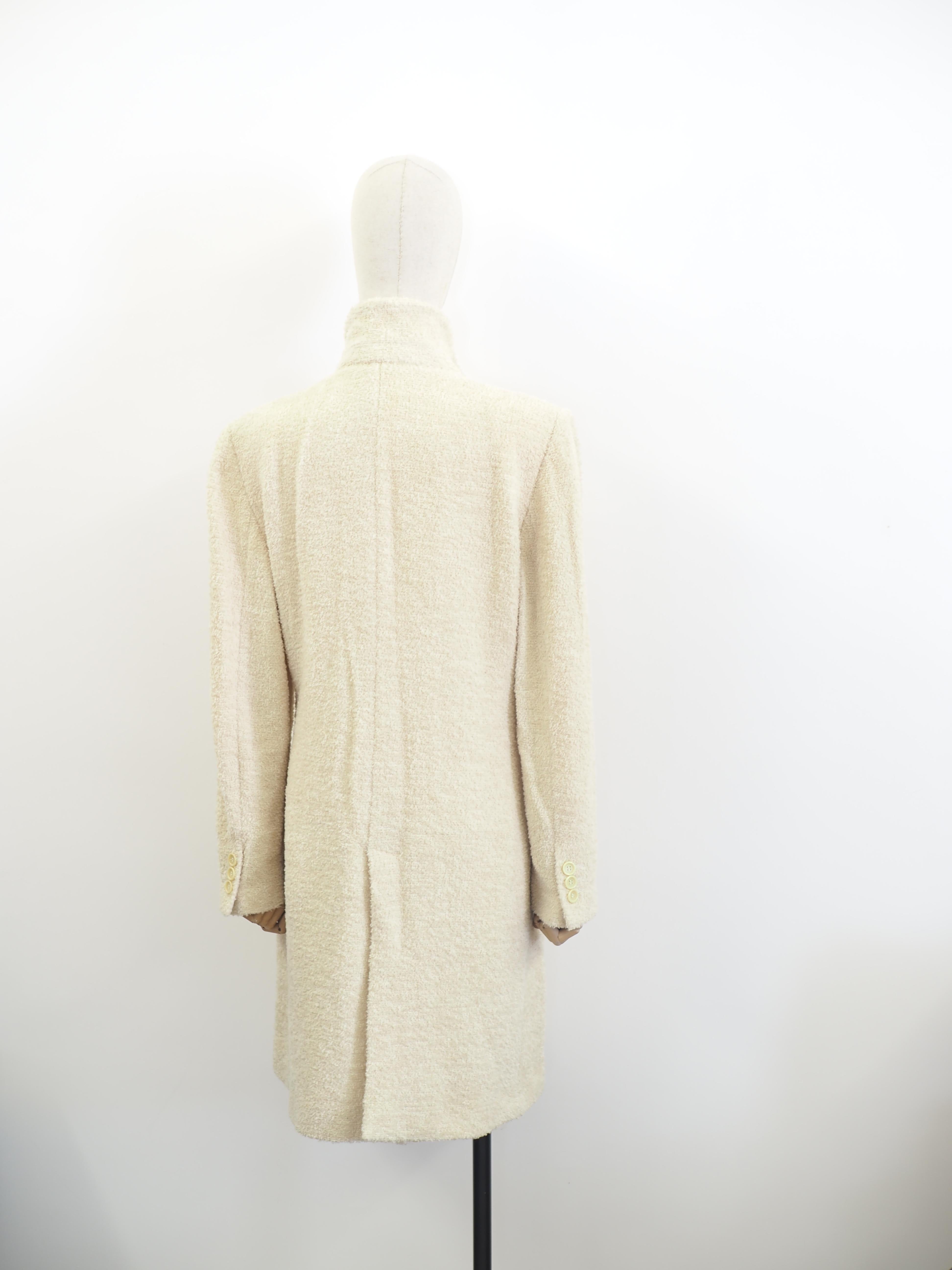 Mari Beige cream coat For Sale 7