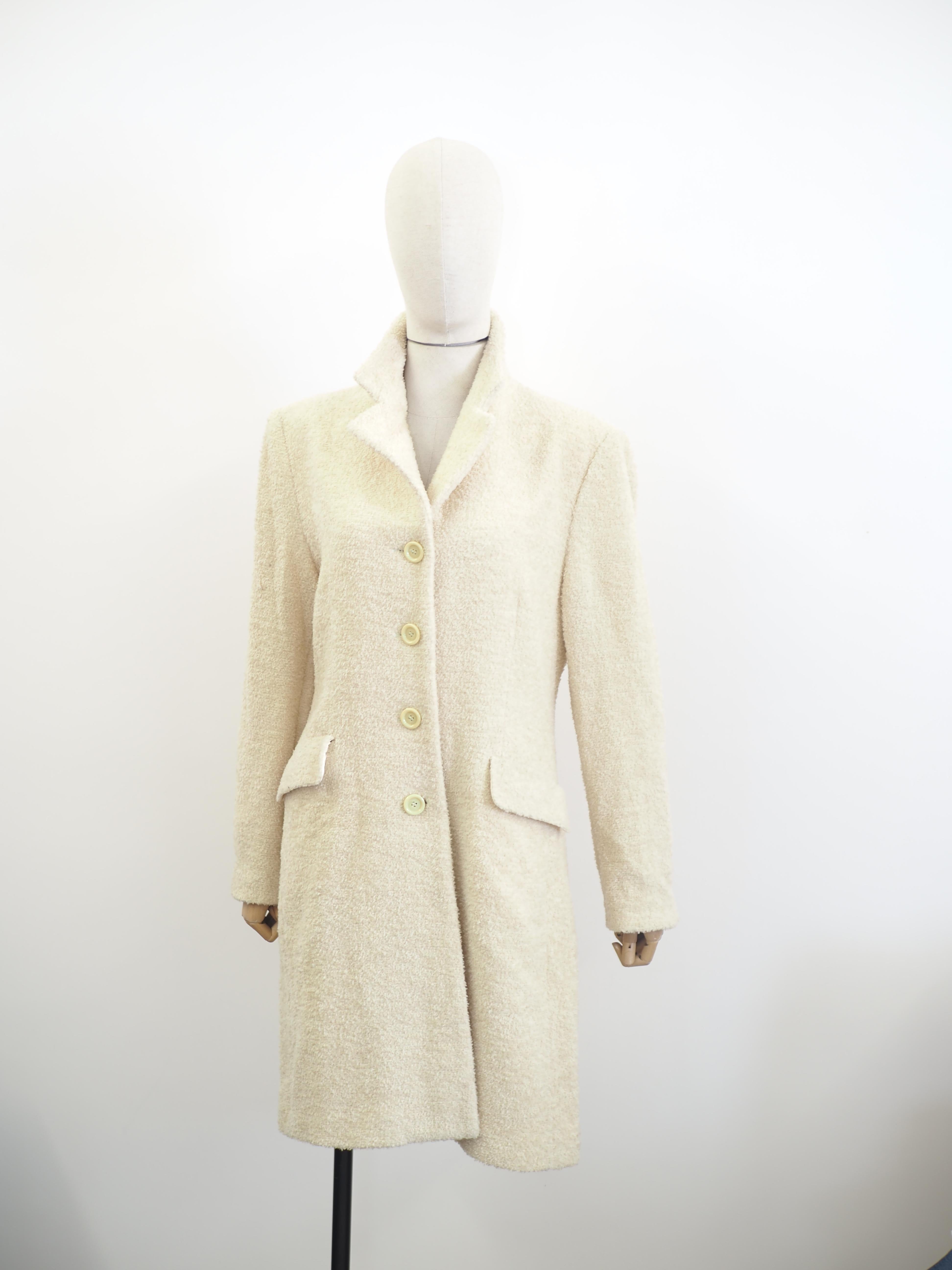 Mari Beige cream coat For Sale 3