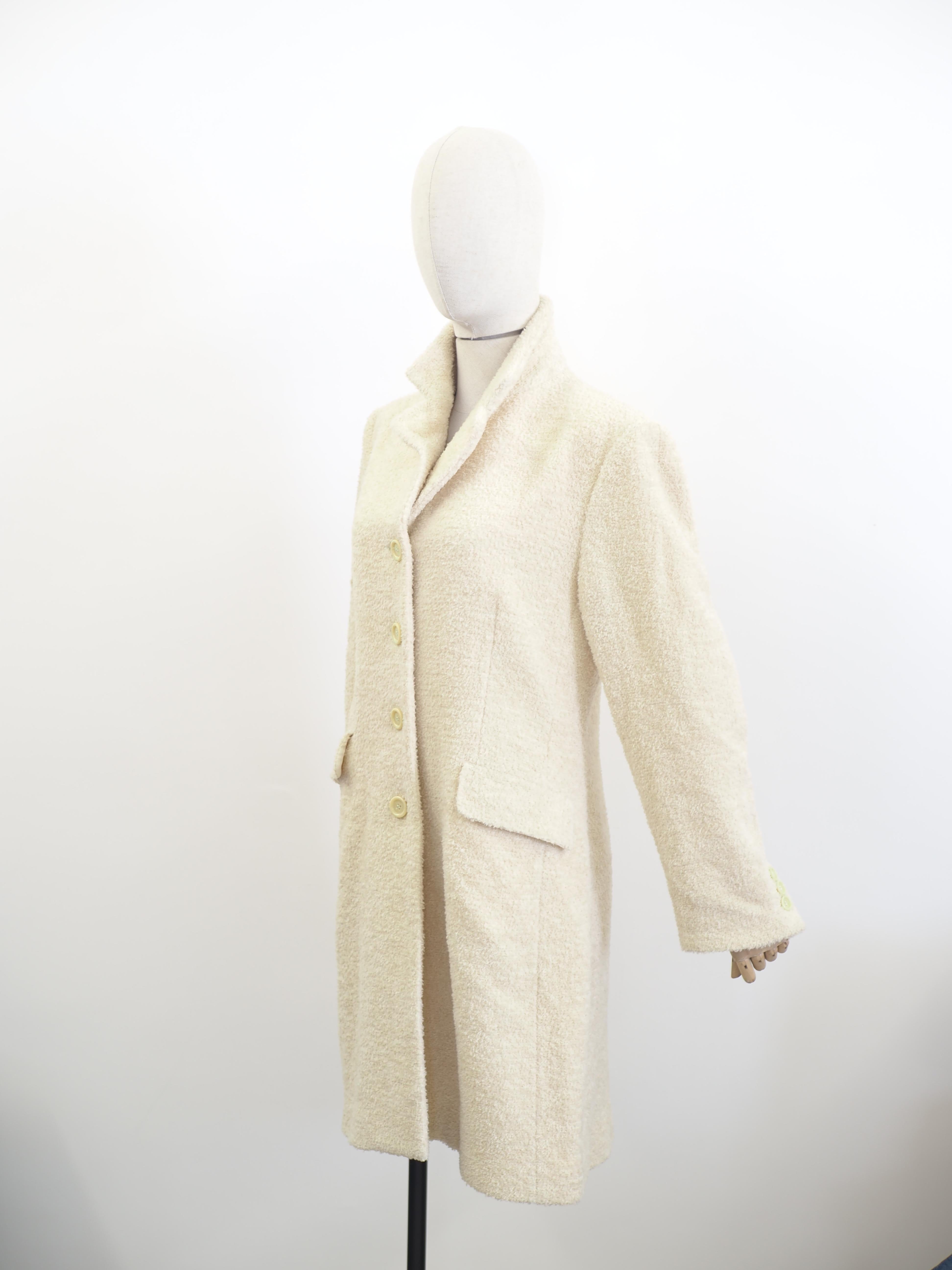 Mari Beige cream coat For Sale 5