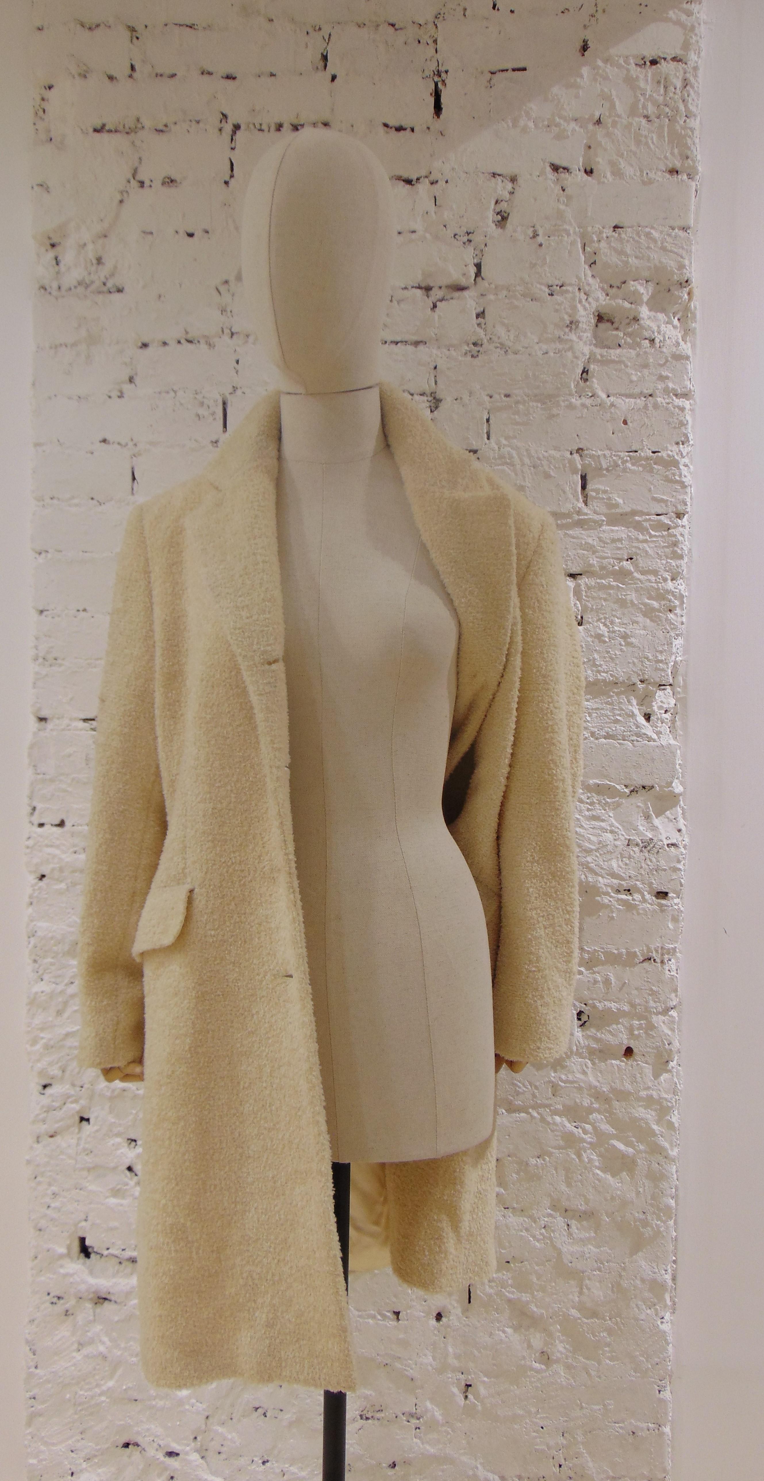 Mari Beije Wool Coat For Sale 1