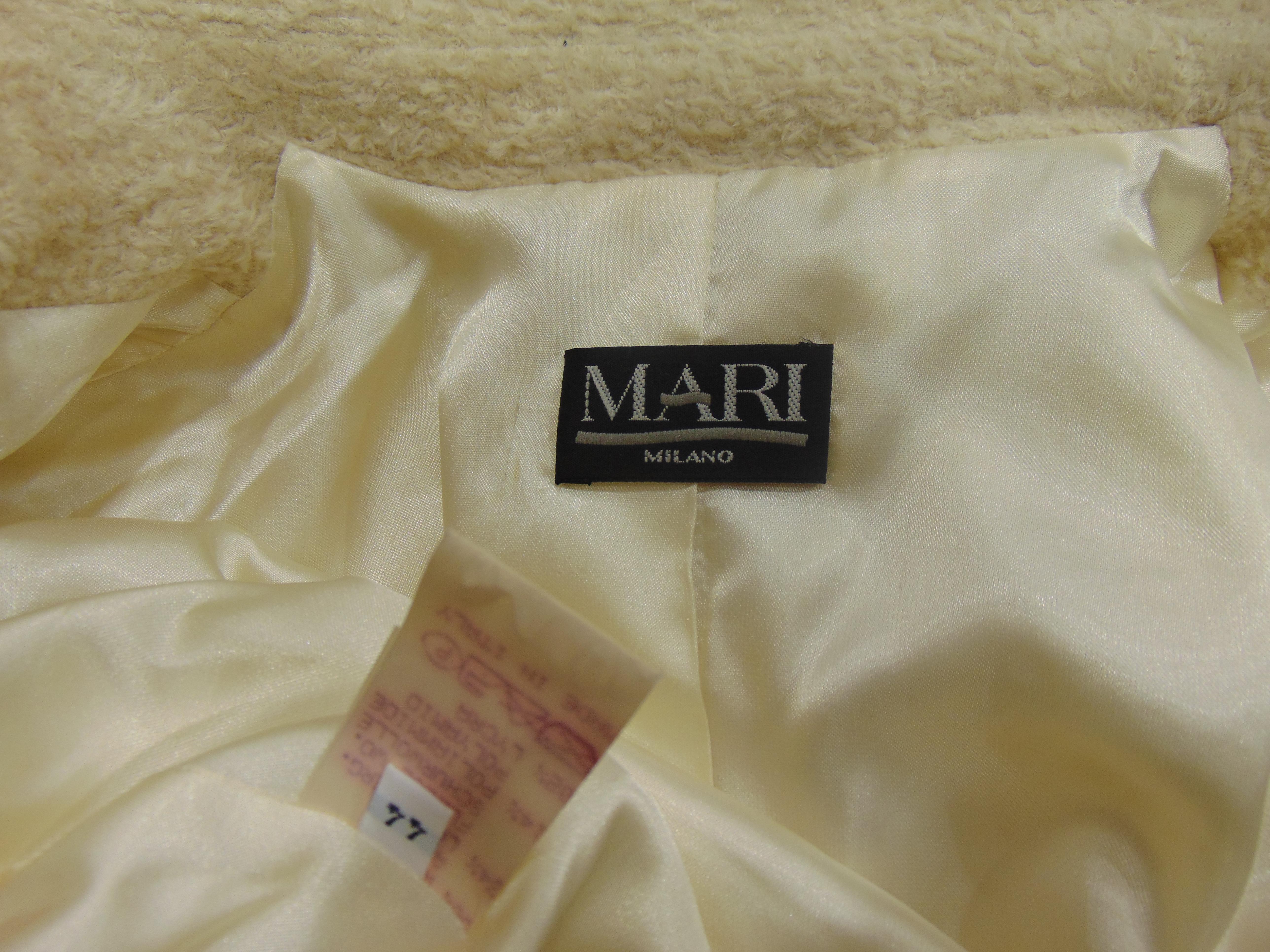 Mari Beije Wool Coat For Sale 2