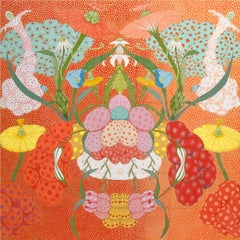 Arcoíris Rojo - 21e siècle, Contemporain, Peinture figurative, Art japonais