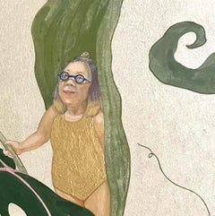 Autorretrato- 21st Century, Contemporary, Japanese, Fantasy, Natural Materials