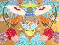 División Celular de la Alegría - Siglo XXI, Contemporáneo, Japonés, Fantasía, Materiales naturales