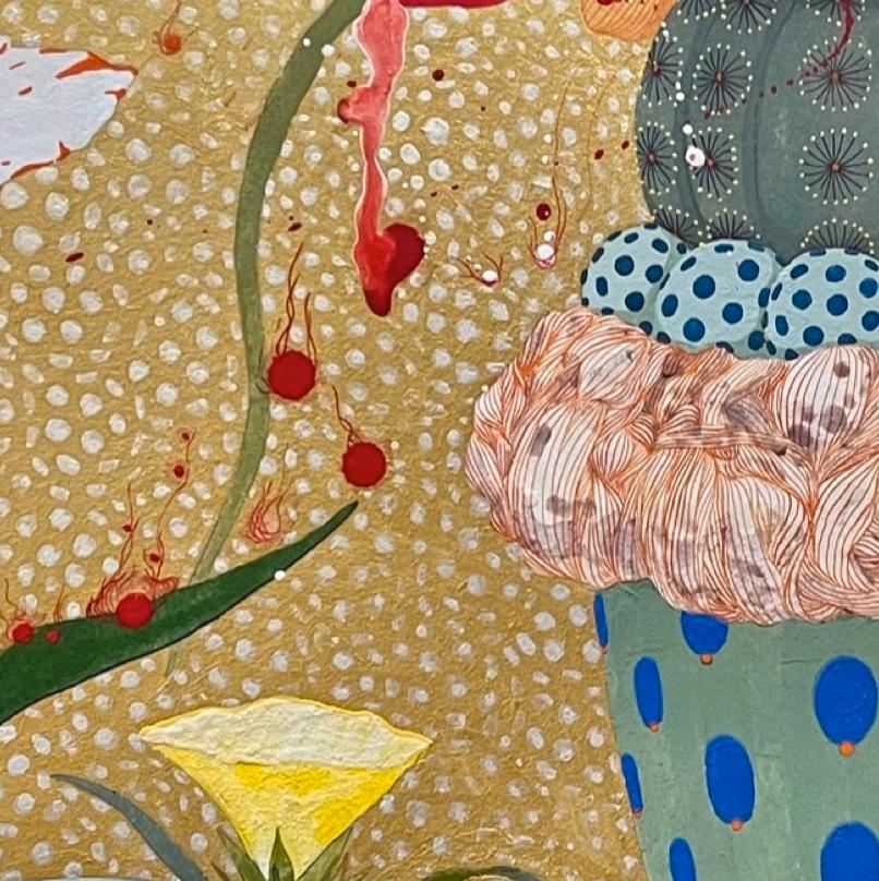 Mari Ito was born in Tokyo, Japan in 1980. She majored in Nihonga, Japanese-style painting made with traditional practices, techniques and materials. She moved to Barcelona (Spain) in 2006. Since then she has taken up residence here and with Nihonga