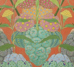 Nacimiento - 21st Cent, Contemporary, Figurative, Japanese, Relief Print, Glass