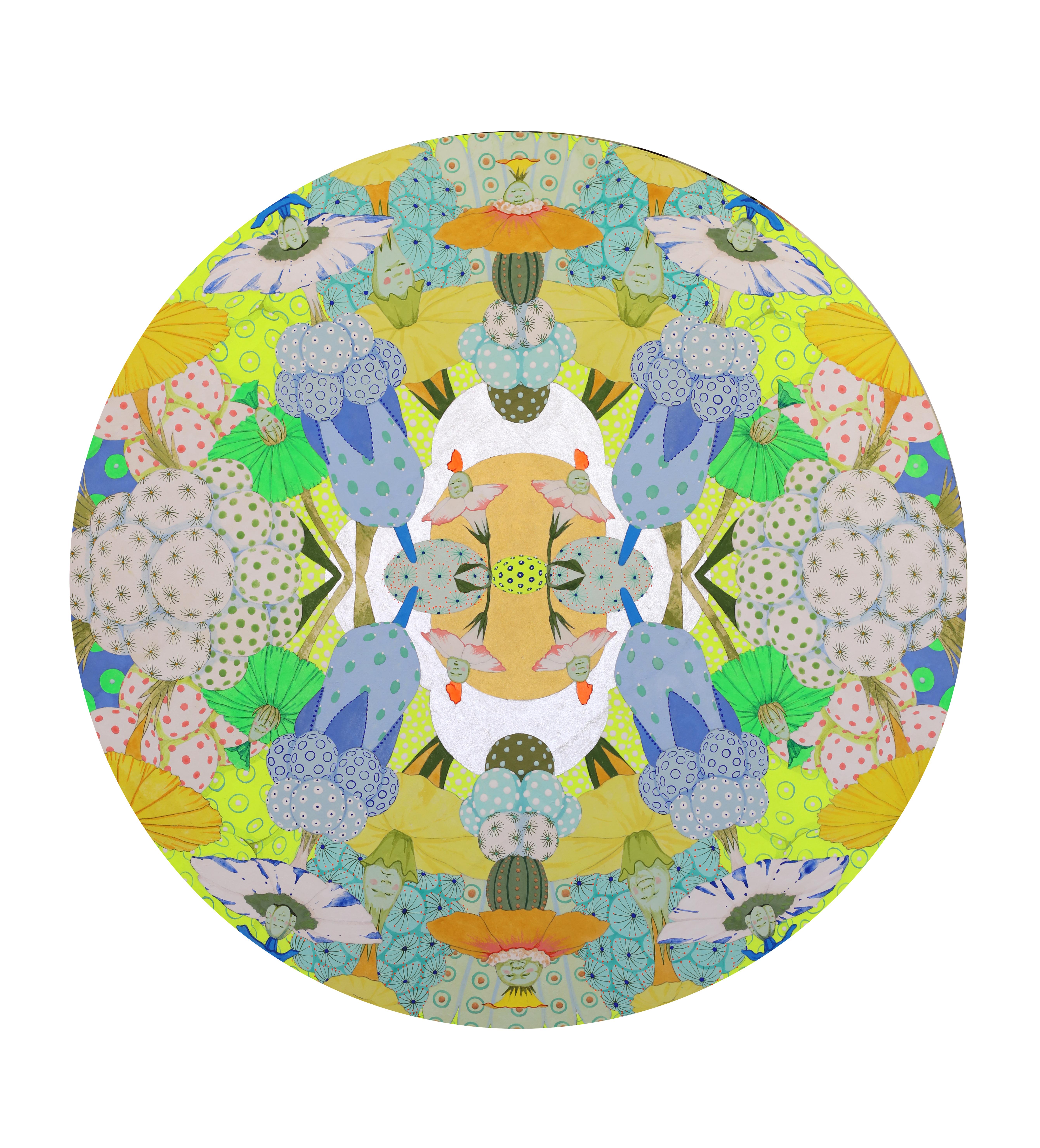 Ritmo del Despertar-Contemporaneo, Giapponese, Fantasia, Materiali Naturali - Mixed Media Art di Mari Ito
