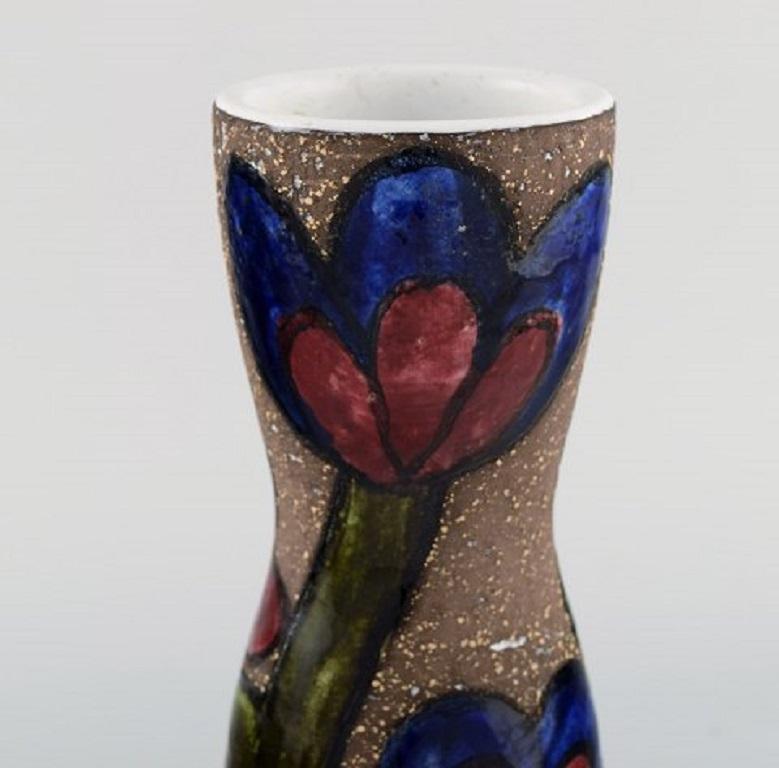 Scandinavian Modern Mari Simmulson for Upsala-Ekeby, Vase in Glazed Ceramic