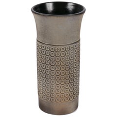 Mari Simmulson "Etna" #4535 Stoneware Vase for Upsula Ekby, Sweden 1960s