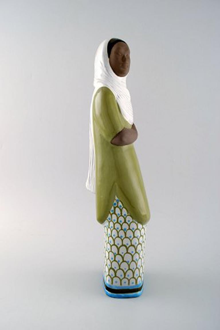 Swedish Mari Simmulson Figure, Ceramics, Upsala-Ekeby, Indonesian Woman