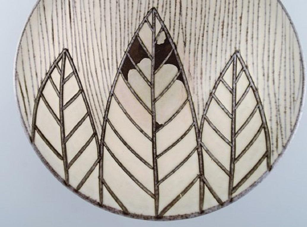 Swedish Mari Simmulson for Upsala-Ekeby, Bowl in Modern Stylish Design, Glazed Stoneware