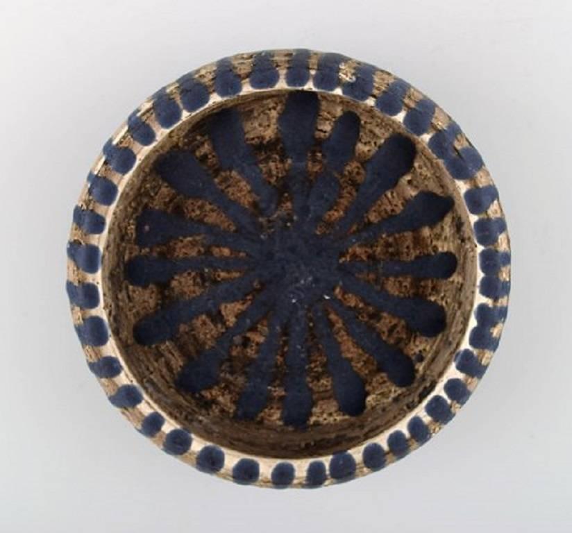 Scandinavian Modern Mari Simmulson for Upsala-Ekeby Ceramic Bowl, 