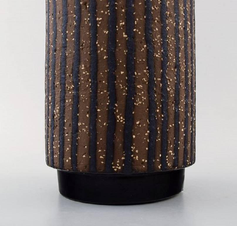 Swedish Mari Simmulson for Upsala-Ekeby Ceramic Vase, 1960s For Sale