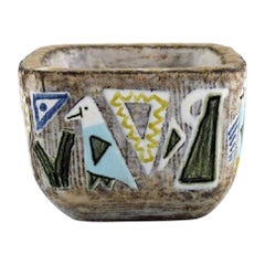 Mari Simmulson for Upsala-Ekeby, Small Vase/Bowl in Stoneware