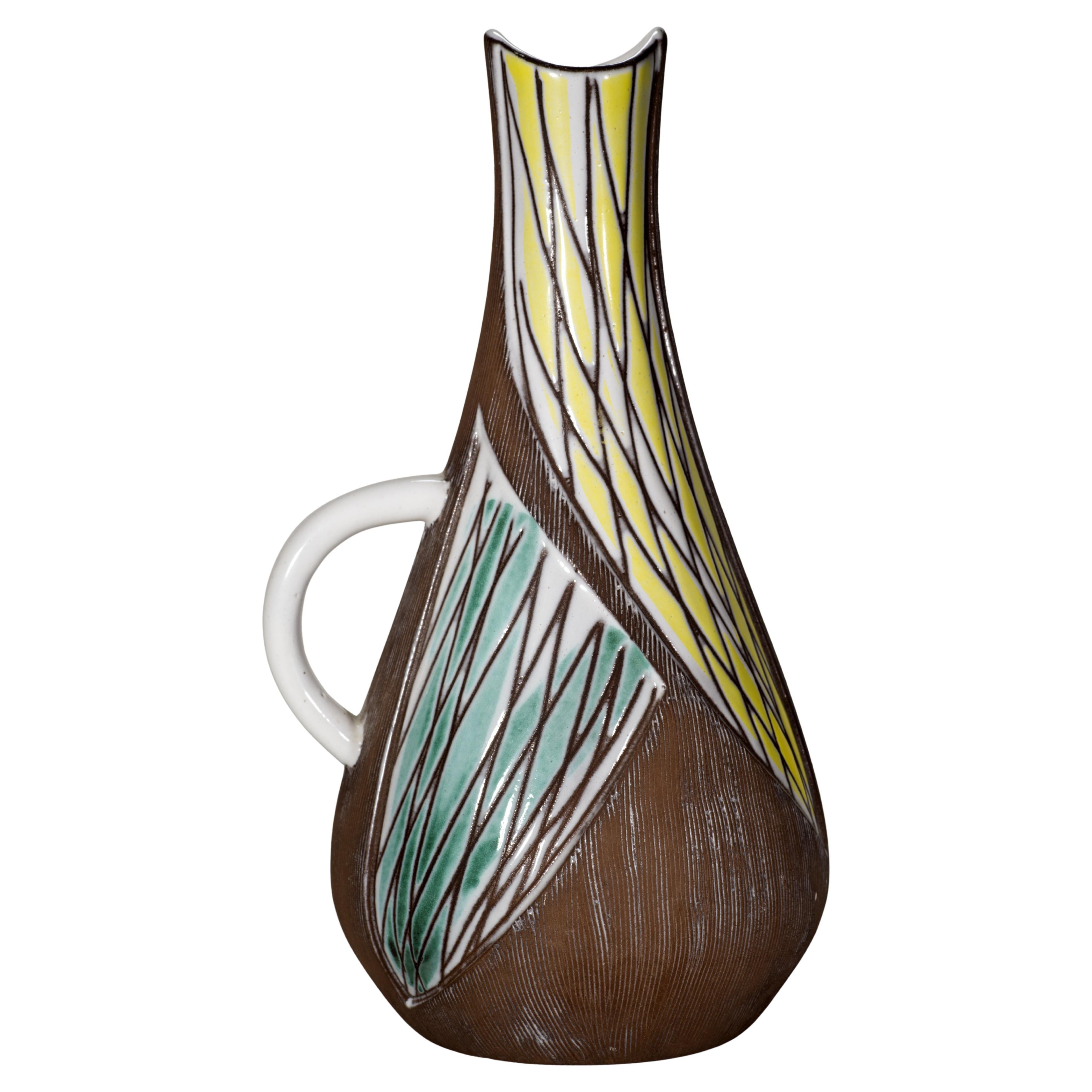 Vase Sagina de Mari Simmulson pour Upsala-Ekeby Suède, 1959