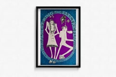 70s psychedelic poster - Concert of Albert King, Collectors and Electric Flag