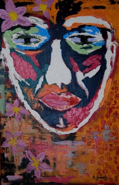 Georgian Contemporary Art by Mari Uznadze - Flower