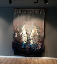 Cap vespre   original contemporary tapestry