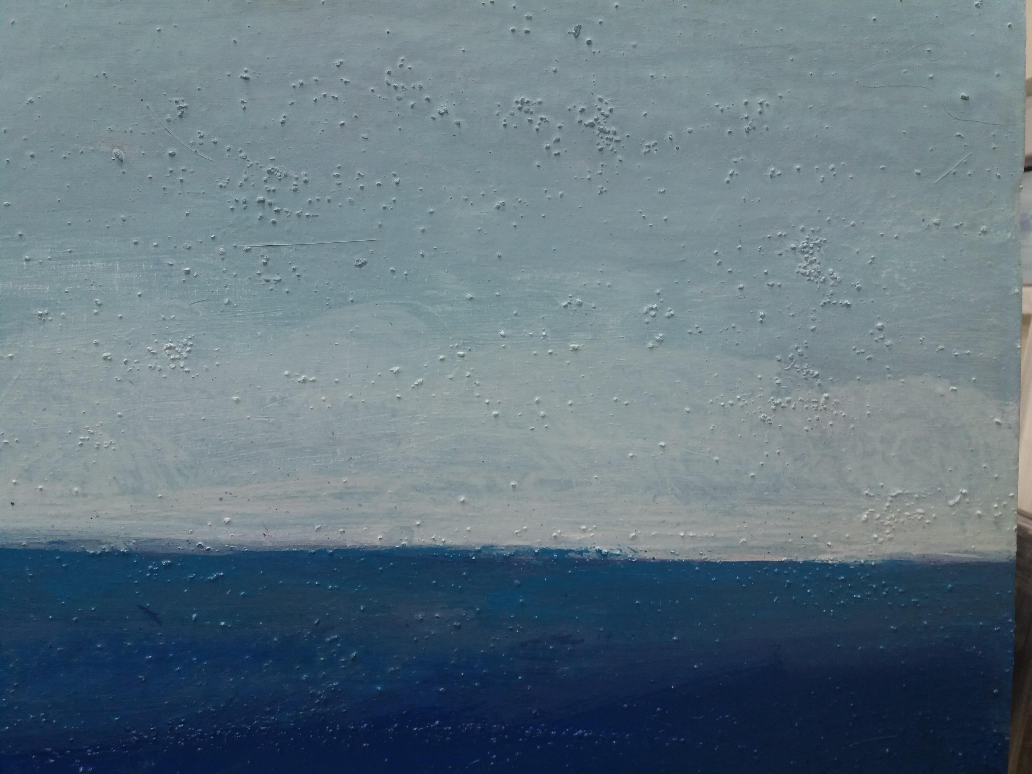„Sea Blue“ Original expressionistisches Mixed-Media-Gemälde
RAVENTÓS Mª Assumpció - (San Sadurní d'Anoia, Barcelona 1930).
Raventos erhielt seine Ausbildung an der Eliteschule der Schönen Künste Sant Jordi in Barcelona.
Raventós vertiefte ihre