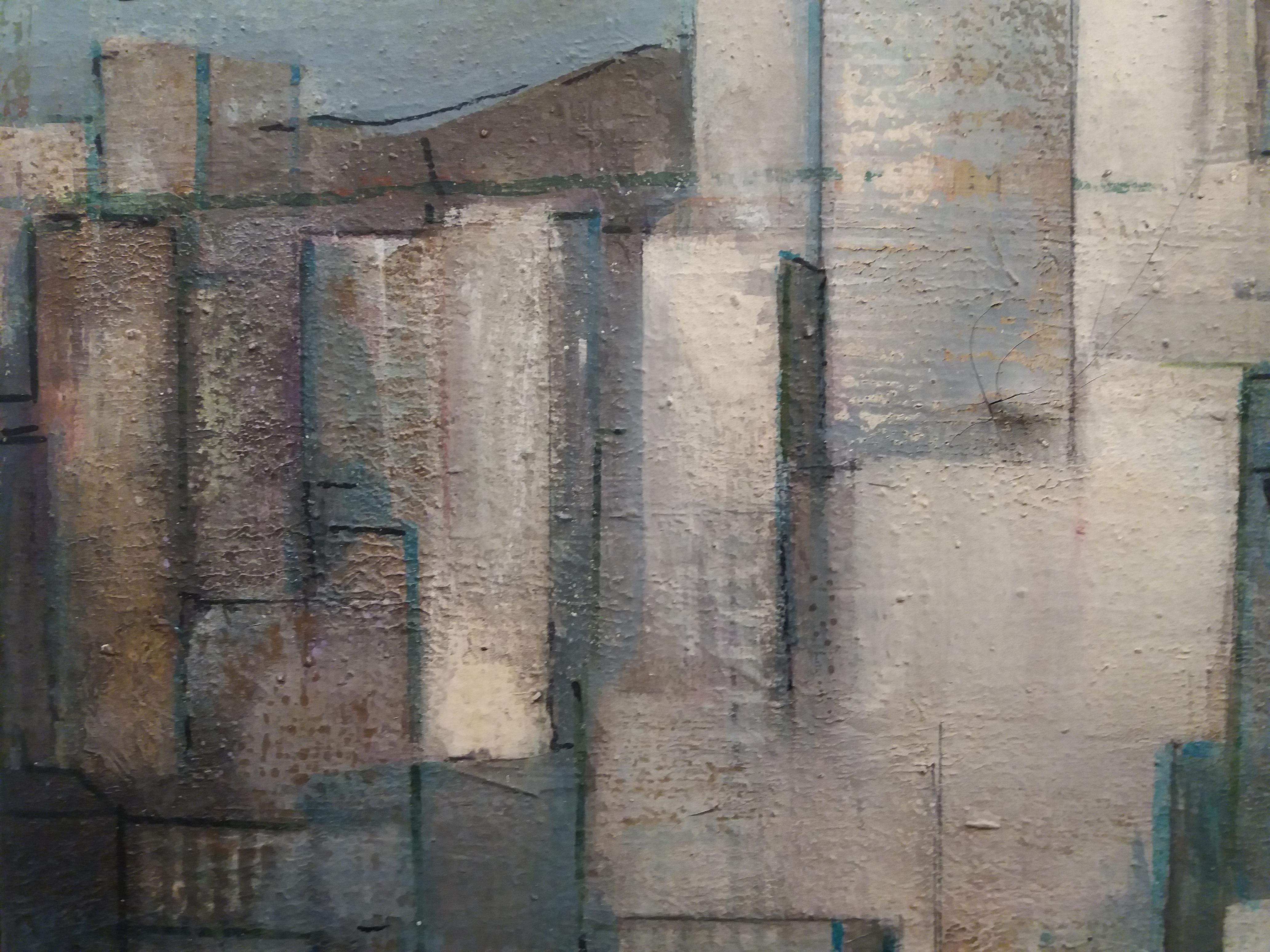 Especulacion del suelo. pintura original
Raventos se formó en la elitista Escuela de Bellas Artes Sant Jordi de Barcelona.
Raventós amplió sus estudios de grabado y litografía en el taller Friedlaender (París) y en el Instituto Smithsonian de
