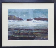 Raventos Marina - Acrylique expressionniste d'origine  peinture